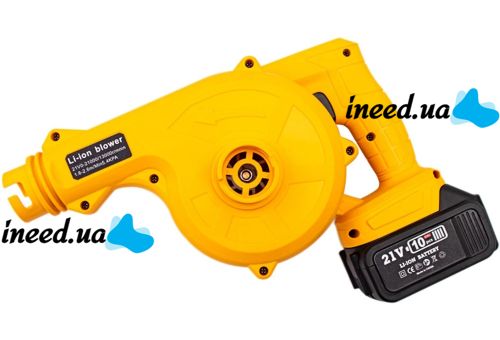 DeWalt DCV100 21V 2Ah cordless leaf blower, DeWalt Blower 600W cordless garden vacuum cleaner with dust bag
