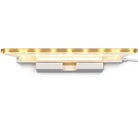 Акриловая LED доска для рисования Drawing Board T-466 светодиодный настольный ночник на подставке с подсветкой и маркерами для заметок 15х15 см USB