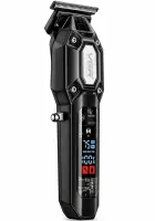 Аккумуляторная машинка для стрижки волос VGR V-900 5W беспроводной мужской триммер для окантовки бороды и усов со сменными насадками и дисплеем USB