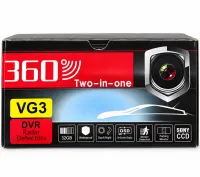 Автомобильный видеорегистратор DVR VG3 с антирадаром 2 в 1 авторегистратор 1080P с детектором радара угол обзора 140 градусов на присоске в машину