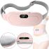 KKS MYQ-302 Wireless Massage Belt for Menstrual Pain Relief, Cordless Massager Warming Pad 3 Modes for Period Cramps Pink