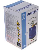 Портативная газовая горелка Mongaz SL-1021 1400W туристическая мини плита с регулятором и пьезоподжигом на баллон для приготовления еды Dystate DY-05