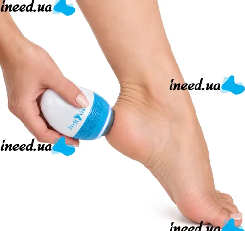 Электрическая пилка для ног Pedi Vac R1-4921 аккумуляторная шлифовальная пемза для чистки пяток и удаления мозолей с вакуумным пылесосом от USB