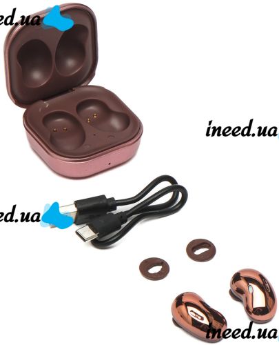 Беспроводные наушники вкладыши Samsung Galaxy Buds Live SM-R180 сенсорные Bluetooth наушники-гарнитура с шумоподавлением и микрофоном в кейсе USB