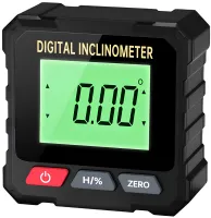 Цифровой угломер инклинометр Digital Inclinometer VC720 с лазером на 2 линии и магнитом, электронный лазерный уровень для измерения угла наклона