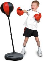 Детский боксерский набор Profi Boxing MS-0331 детская боксерская напольная груша с перчатками на регулируемой стойке для бокса 110 см 777-784A