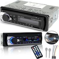 Універсальна автомагнітола Bluetooth Pioneer JSD-520 плеєр з USB і SD, Автомобільна магнітола програвач з пультом управління в машину Чорна