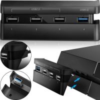 Универсальный Usb Hub Dobe PS4 Slim Концентратор на 4 порта для игровой приставки Sony Playstation, Юсб Хаб Разветвитель для периферийных устройств