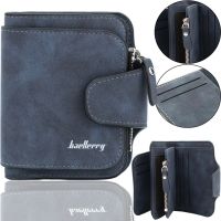 Женский замшевый кошелек Baellerry Forever Mini N 2346 Navy Blue женское мини портмоне на 10 отделений для купюр и мелочи 10.5Х11.5 см Синий
