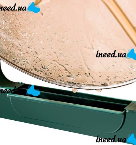 Настенный держатель для крышек Kitchen Pot Cover Rack, Подставка органайзер сушилка для 2 крышек кастрюль на стену, Навесной стеллаж для крышек