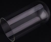Новогодняя елка в стеклянной колбе 15 см Christmas Light с LED гирляндой и шарами, настольный декоративный рождественский ночник на батарейках