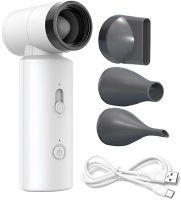 Мини турбовентилятор Wireless High Speed Fan FS15 4500mAh беспроводной фен 4500 мАч аккумуляторный ручной воздушный компрессор воздуходувка USB