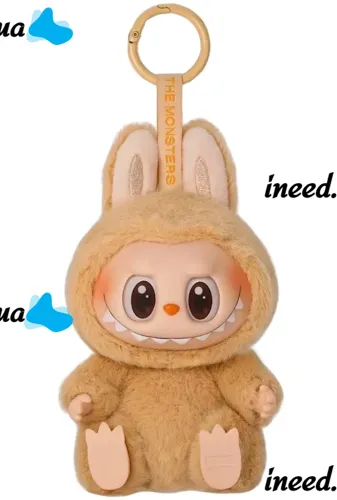 Детская плюшевая игрушка брелок Labubu Have a Seat CE13D 14 см, Мягкая фигурка сюрприз Лабубу с брелком для сумки v3 series для детей