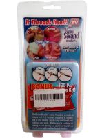 Дорожный швейный набор One Second Needle чудо-иголки для шитья Insta Sewing Kit Tasy To Thread, ножницы, иголки с боковым отверстием Ван Секонд Нидл
