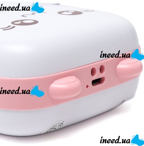Мини термопринтер Jetix Mini Printer портативный карманный детский принтер для смартфона с Bluetooth для печати без чернил от 3 лет Android IOS