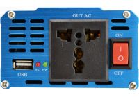 Преобразователь с чистой синусоидой UKC AC/DC 12v-220V 600W автомобильный инвертор напряжения тока 12В 220В 600 Вт аккумулятор от прикуривателя