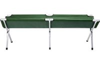 Раскладная кровать для кемпинга Camp Bed 190х65 см портативная складная раскладушка с алюминиевым каркасом до 120 кг кровать-раскладушка с чехлом