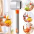 Кухонна овощечистка для видалення шкірки Store Fruit Peeler Ручна вертикальна машинка для чищення шкірки овочів і фруктів з контейнером для очисток