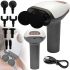 Manual Impact Muscle Massager Massage Gun Maxtop MP-921 25W 1500mAh Rechargeable Dual Pistol Full Body Vibration Massager with USB Display