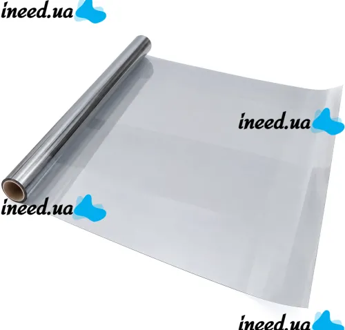 Самоклеящаяся тонировочная пленка для окон Proffilms Silver PS-40 3м х 60 см для защиты от солнечных лучей, фольга от солнца на окна 300х60см