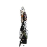 Organizer for storing bags on a hanger Range Sacs a Main, hanging hanger for 16 bags, hanger organizer for accessories for 8 sections, pockets