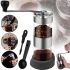 Ручная кофемолка Coffee Grinder HD-A75 механический измельчитель кофейных зерен с регулировкой помола, мельница со стальными жерновами LY-958