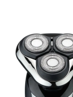 Аккумуляторная водонепроницаемая мужская электробритва VGR V-309 c LED-дисплеем Беспроводная роторная бритва для влажного и сухого бритья