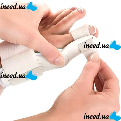 Бандаж корректор большого пальца Valufix Aid Hinged for Bunions YH-06 ортопедическая шина, вальгусный фиксатор коррекции, лечения косточки Valgus Pro