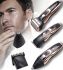 Акумуляторна чоловіча електробритва, машинка, тример Gemei GM-595 Hair Trimmer для бороди і носа, універсальний набір 3 в 1 для стрижки волосся Gemmy